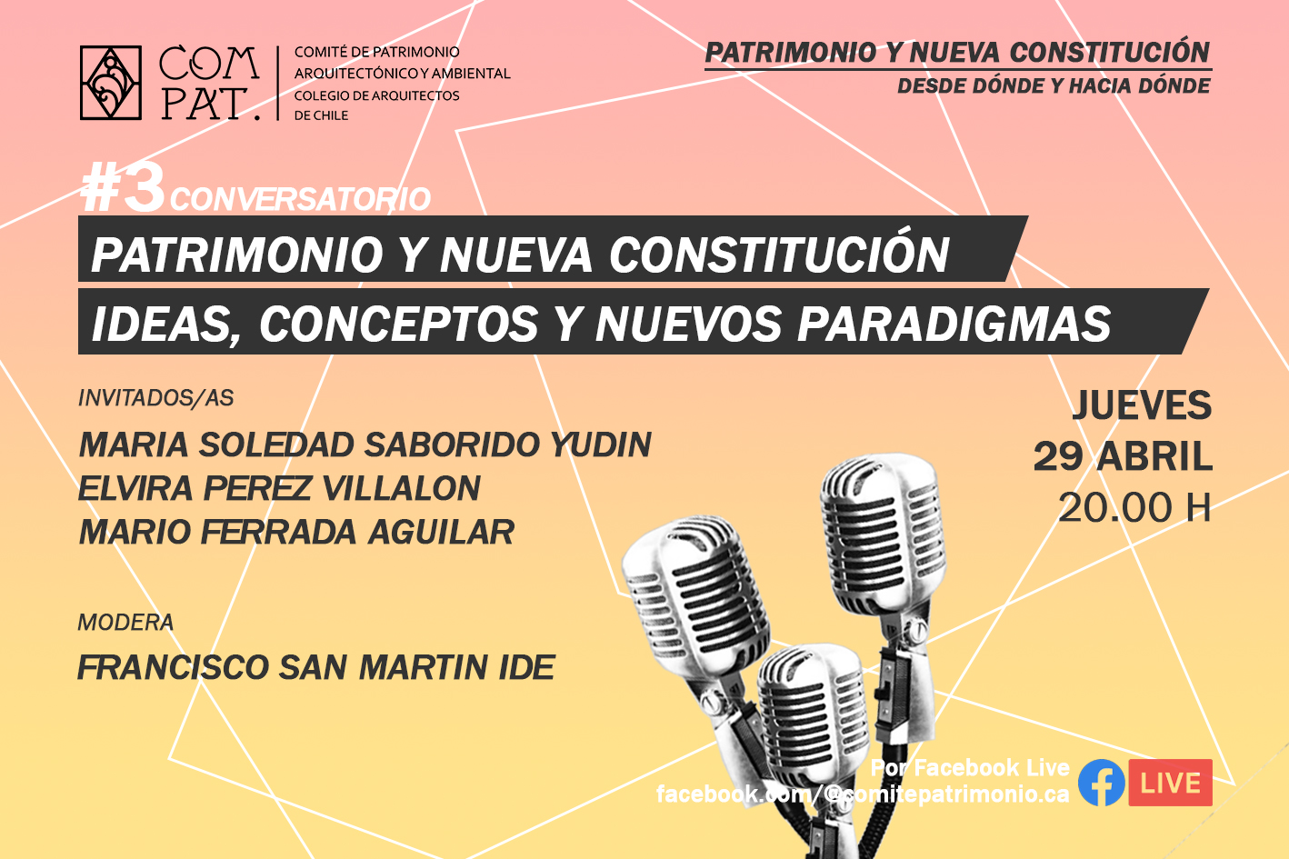 CONVERSATORIO PATRIMONIO Y NUEVA CONSTITUCIÓN: IDEAS, CONCEPTOS Y NUEVOS PARADIGMAS